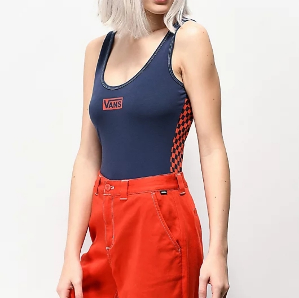 New Vans Pro Stitched Bodysuit Size XS